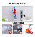 Silicone Lazy Self-Closing Toothpaste Tube Squeezer, Self-Closing Toothpaste Caps,  Silicone Manual Toothpaste Squeezer, Squeezing Toothpaste Device,  Toothpaste Cap Self-Closing Edible