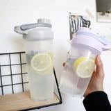 Portable Protein Shaker Bottle, Leak Proof Water Bottle For Gym, Fitness Training Sport Mixing Cup With Scale, Outdoor Shaker Bottle, Portable Drinking Bottle, Blender Shaker Bottle, Herbalife Water Bottle For Drink