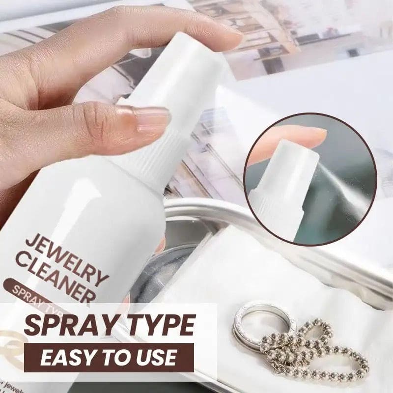 Fine Jewelry Liquid Cleaner, 100ml Jewelry Cleaner, Diamond Silver Gold Jewelry Cleaning Spray, Jewelry Polish Cleaner,  Silver Gold Brass Jewelry Cleaner Cleaning Spray, Multipurpose Spray Cleaner