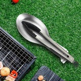 Fish Shape Stainless Steel Spoon Rest Food Clip, Hot Pot Spoon Tray, Hotel Restaurant Kitchen Utensil Holder Shelf Tray