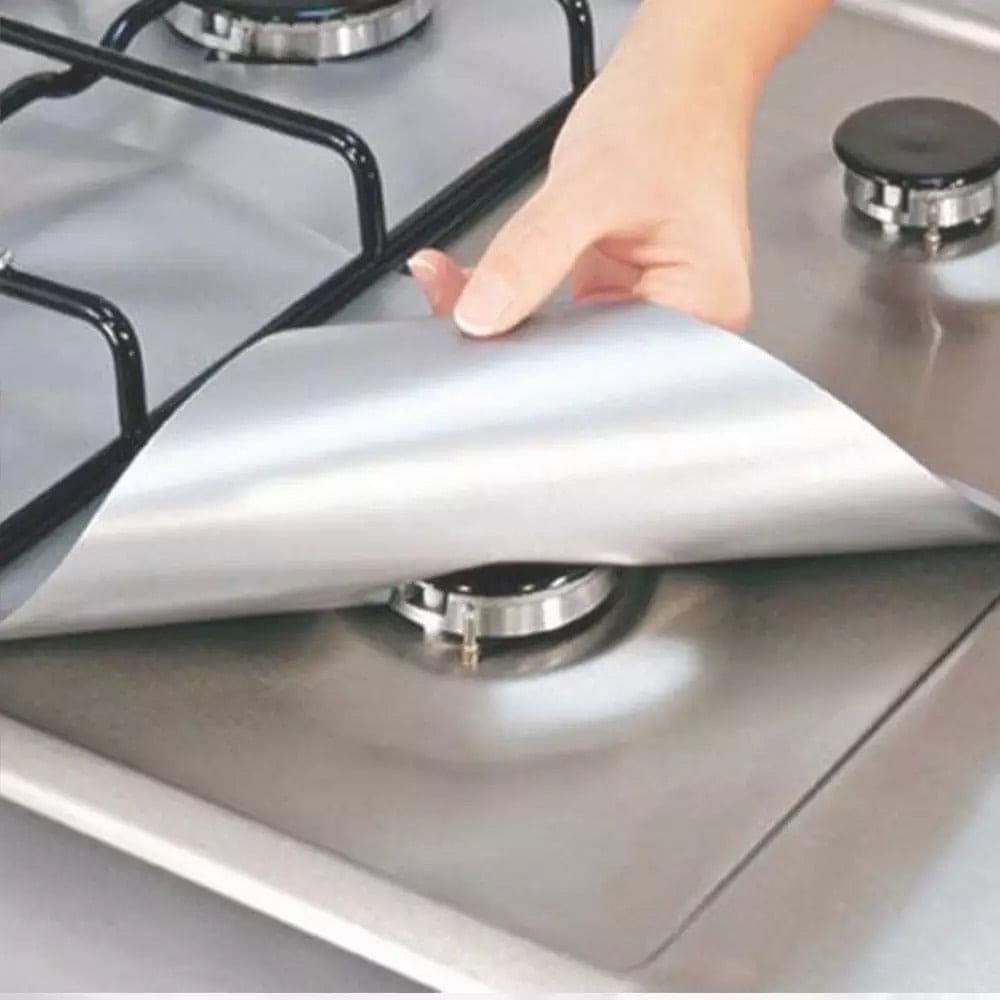 Stove Burner Protector Aluminum Foil