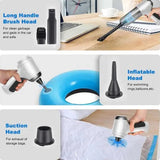 4 In 1 Wireless Vacuum Cleaner, 9000Pa Handheld Car Vaccum Cleaner, Dust Blowing and Sucking Machine, Multifunction Wireless Charging Vacuum Cleaner, Electronic Dust Collector Cleaner for Home Sofa, Suction Vacuum Cleaner for Car Home