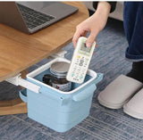Hidden Drawer Trash Can, Under Desk Trash Can, Lifted Storage Bucket, Concealed Drawer Trash Bin, Portable Waste Bin, Under Table Hanging Garbage Trash Can, Under Cabinet Hanger Rack, Space Saving Garbage Bucket, Household Multipurpose Trash Can