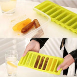 Cylindrical Ice Cube Tray, Silicone Ice Molds