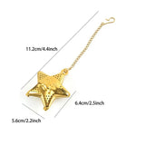 Star Tea Mesh Infuser, Stainless Steel Tea Strainer, Reusable Tea Filter With Chain Hook, Spice, Herb, Tea Seasoning Filter, Large Capacity Tea Infuser for Kitchen Bar Restaurant, Spice Filter Drinkware Gadget Kitchen Tools Accessories