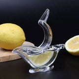 Bird Shape Lemon Squeezer, Acrylic Lemon Juicer, Convenient Fruit Juice Gadget, Hand Press Lemon Squeezer for Kitchen, Citrus Press Juicer Squeezer Kitchen Tool, Ergonomic Portable Fruit Juicer, Lemon Slice Wedge Squeezer