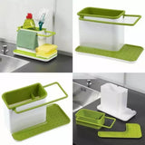 Wash Cloths Holder, Shelf Sponge Holder, Multifunctional Kitchen Storage Organizer, Shelf bathroom Storing Tool, Creative Plastic Shelves