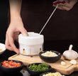 Mini Chopper, Multifunctional Hand Held Vegetable Chopper, Hand Pull String Food Chopper, Manual Food Processor