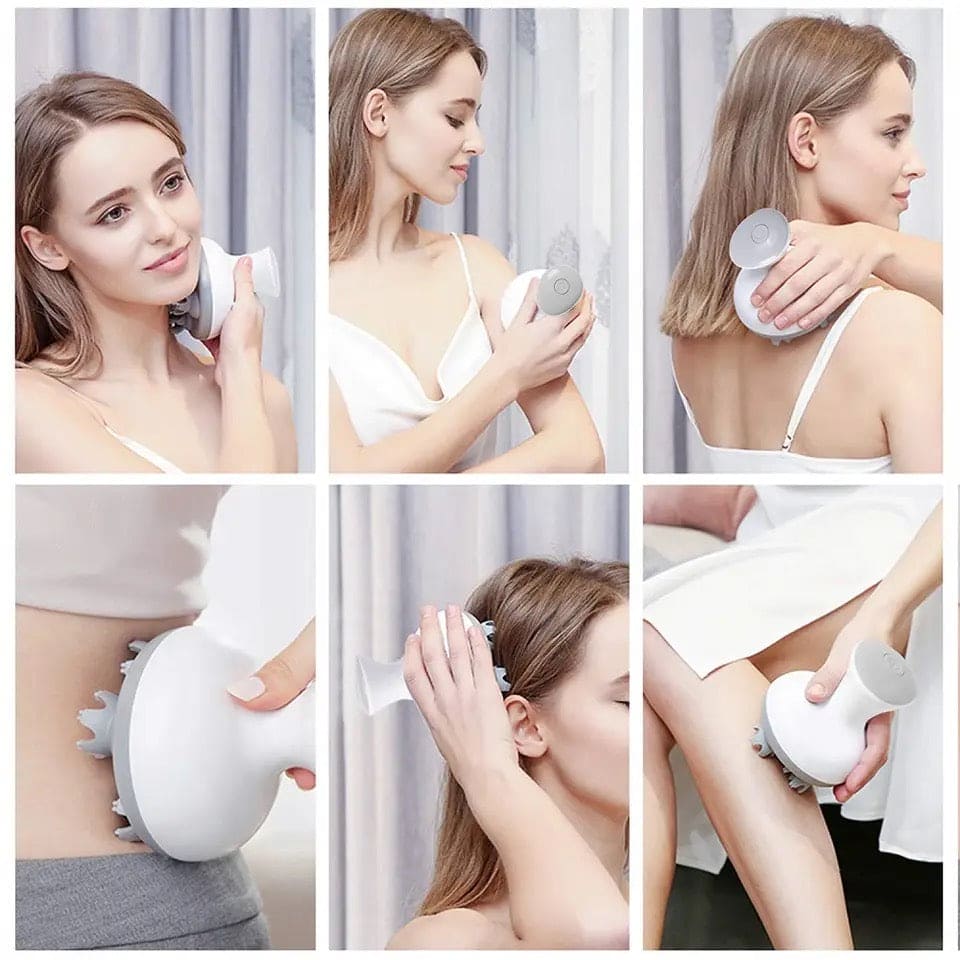 Cat Claw Head Massager, Electric Head Massager, Wireless Scalp Massager, Long Grasping Hand Scalp Massager, Automatic Rotate Massager, Portable Silicon Head Muscle Relaxing Device, Handheld Head Scratcher, Handheld Head Scratcher