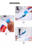 Silicone Lazy Self-Closing Toothpaste Tube Squeezer, Self-Closing Toothpaste Caps,  Silicone Manual Toothpaste Squeezer, Squeezing Toothpaste Device,  Toothpaste Cap Self-Closing Edible