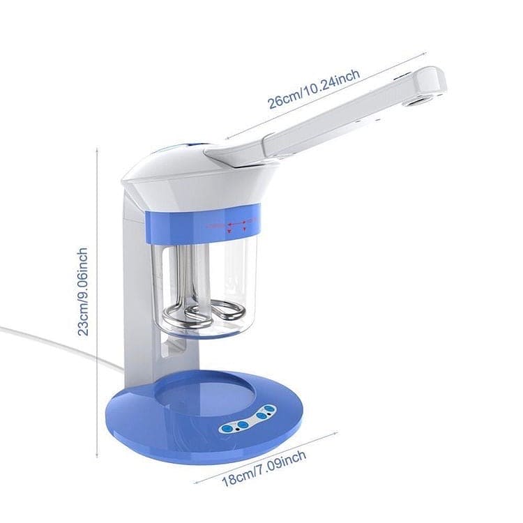 2 In 1 Facial Sauna Ozone And Steam, Professional Aromatherapy Facial Steamer, Nano Iconic Steaming Machine