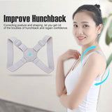 Vibration Reminder Back Posture Corrector, Upper Back Brace Correction Trainer, Back Pain Support Device