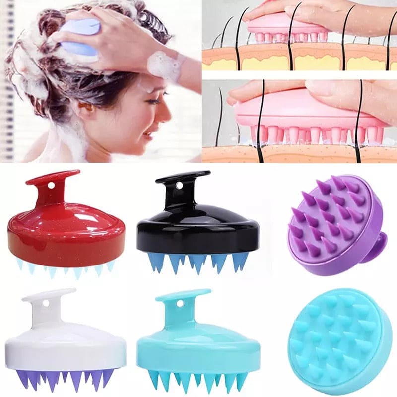 Portable Mini Silicone Hair Scalp Massage Comb, Magic Hair Brush, Soft Silicone Comb Shampoo Brush Comb, Head Massager Health Care, Hair Root Itching Scalp Massage Comb, Silicon Massage Shampoo Brush