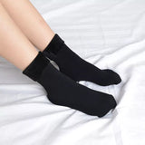 Winter Warm Thicken Thermal Socks, Wool Cashmere Snow Seamless Socks, Woolen Warm Socks Winter Thicken Thermal Wool Cashmere Socks, Seamless Female Fur Socks