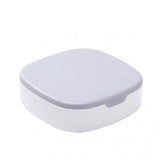Mini Jewellery Box. Square Stud Earrings Box, Portable Small Travel Jewellery Storage Box, Women Girl Portable Earrings Ring Necklace Jewellery Case Organizer, Jewellery Organizer With Mirror, Earrings Lipstick Ring Storage Case