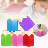 Creative Pencil Shape Vase, Pencil Shaped Pen Holder, Pencil Tip Design Pen Cup, Creative Pen Pencil Container, Container for Desk Accessories