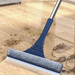 2 in 1 Window Mesh Screen Brush, Curtain Net Wipe Cleaner Brush, Telescopic Long Handle Dust Removal Brush, Household Cleaning Tool, Window Mop Squeegee Wiper, Window Cleaner Magic Broom Wiper