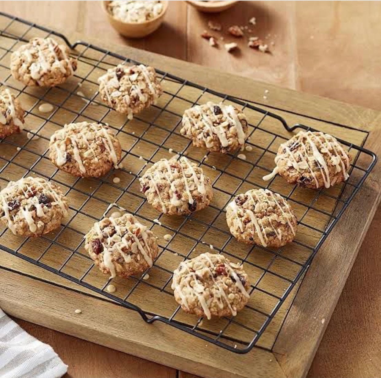 Nonstick Stainless Steel Cooling Rack, Dessert Pastry Cooling Stand, Cake Bread Cookie Pie Cooling Grid Tool, Kitchen Baking Tool
