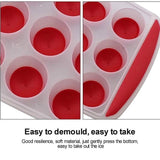 Silicone Pop Up Ice Cube Tray, Round Mini Ice Cube Trays