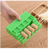 BBQ Stringing Machine, Multifunction Quickly Skewer Machine, Artifact Mutton Shashlik Skewer, BBQ Barbecue Stringing Machine, Outdoor Barbecue Supplies Accessories Barbecue Gadgets