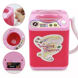Mini Makeup Brush Cleaner Device, Mini Child Washing Machine Toy, Portable Automatic Cute Cosmetic Powder Puff Washing Machine, Makeup Brushes Cleaner