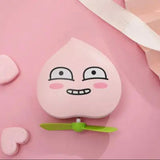 Mini Multifunctional LED Makeup Mirror With Fan, Mini Handheld Compact Mirror with Fan, Portable USB Charging Handheld Fan, Personal Handheld Fan And Makeup Mirror, Heart Lighting Mirror With Fan
