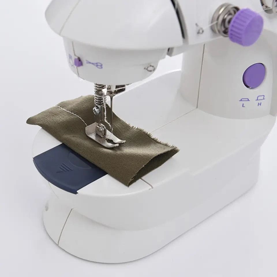 Mini Sewing Machine, Electric Portable Desktop Sewing Machine, Handheld Sewing Machine With Light Cutter, Night Light Sewing Machine, Universal Mini Portable Household Sewing Device