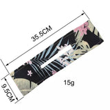 Summer Deft Bun Knot Band, Hair Curler Magic Band, Multicolor Head Band
