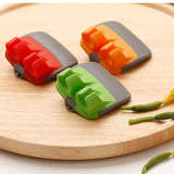 Stainless Steel Manual Finger Vegetable Shaver, Double Fingers Stainless Blade Fruit Peeler, Finger Gaurd Peeling Knife, AntiScratch Kitchen Tool, Palm Vegetable Hand Peeler, Turnip Slicer Cutter, Silicon Veg Cutter Kitchen Cooking Tools