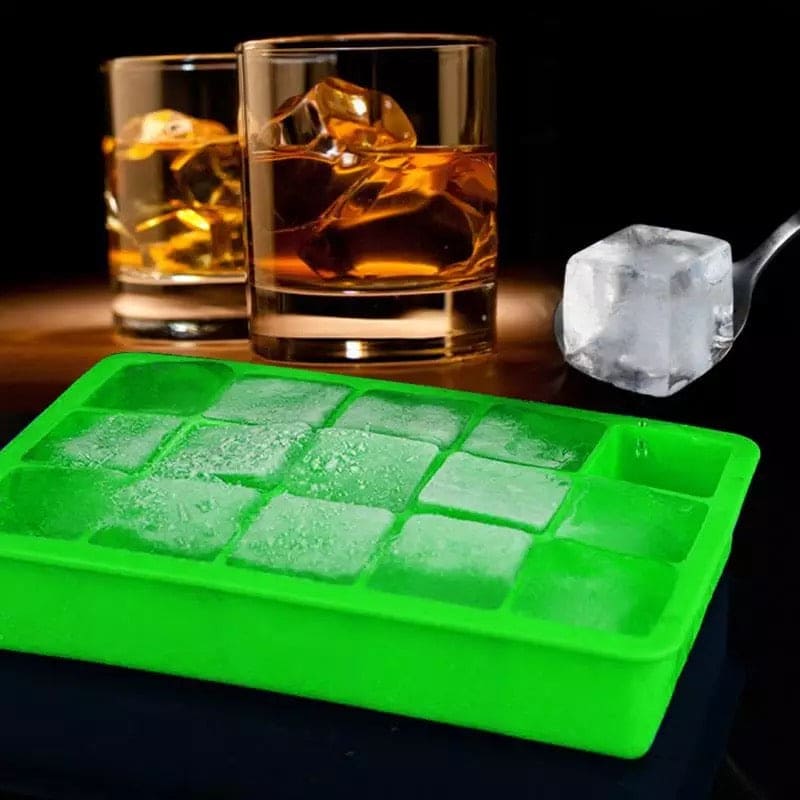 Silicone Ice Cube Maker Molds, Easy Release Ice Tray, Creative Small Ice Cube Mold Square Shape,  Ice Maker Ice Cube Tray