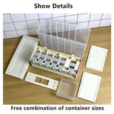10 kg Cereal Dispenser, Wall-Mounted Dry Food Dispenser, Cereal Food Storage Container, Kitchen Storage Tank