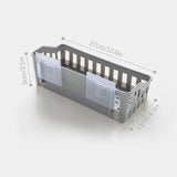 Wall Mounted Shower Caddy Bathroom Shelf, Toilet Shampoo Soap Holder, Cosmetic Storage Rack, Wall Mounted Kitchen Storage Rack