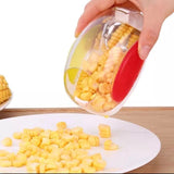 Corn Peeler, Corn Stripping Tool, Corn Shucker, Stainless Steel Blade Peeler, Corn Cob Peeler
