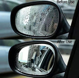 2 Pcs Rain Proof Side Mirror Glass, Anti Fog Film, Anti Water Mist Rainproof Film, Universal Soft Sticker Auto Accessories Film