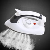 Travel Foldable Steam Iron, Electric Steam Iron For Clothes, Handheld Flat Iron For Home, Travel Use  Baseplate Steam Iron, Mini Portable Handheld Garment Iron, Traveling Clothes Steamer With 3 Gears Baseplate, Portable Compact Iron