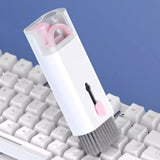 7 In 1 Cleaning Brush Set, Multifunctional Phone Keyboard Cleaning Kit, Computer Dust Cleaning, Cleaning Brush Tool for Airpods Earbud Cell Phone Laptop Camera, Multifunction Bluetooth Compatible Headset Cleaning Pen