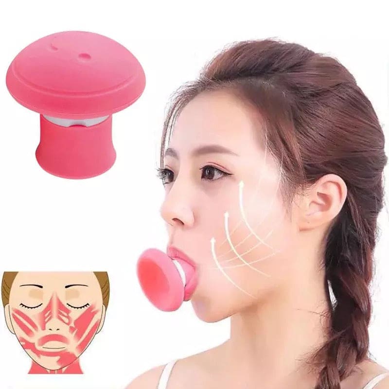 Face Slimming Tool, Lifter Face Lift Skin Firming Exerciser, Double Chin Muscle Training Silica,  Gel Wrinkle Removal Tools