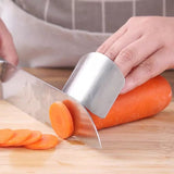 Stainless Steel Finger Guard, Knife Cut Protector, Vegetable Cutting Hand Protector