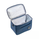 Crossbody Lunch Box Bag, Food Thermal Box, Shoulder Strap Organizer Insulated Case, Water Proof Office Cooler Lunch Box Bag