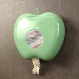 Apple Plastic Bag Organizer, Plastic Wrap Storage Box, Kitchen Bathroom Disposable Organizer, Transparent Disposable Plastic Bags Organizer, Elastic Fresh Keeping Bag Storage Container