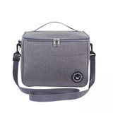 Crossbody Lunch Box Bag, Food Thermal Box, Shoulder Strap Organizer Insulated Case, Water Proof Office Cooler Lunch Box Bag