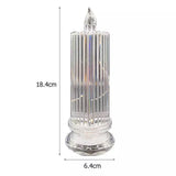 New LED Candle, Plastic Mini Candle Lamp, Flamless Night Light Candle, Decoration Ornament Wedding Romantic Candles Light, Decoration Tea Light, Electronic Candle Lamp
