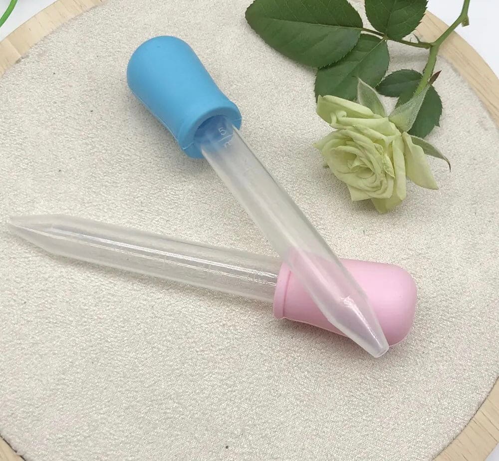 Baby Feeding Dropper, Silicone Soft Head Pipette Liquid Food Dropper, Kids Medicine Dropper, Children Food Dropper, Needle Feeder Squeezer