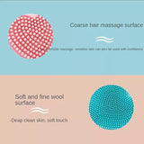 Set of 3 Silicon Heart Sponge, Baby Shampoo Shower Brush, Children Silicone Rubbing Mud, Massage Body Bath Brush, Kids Skin Care Nursing Bath Rubbing Supplies
