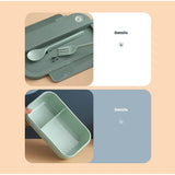 Camera Lunch Box, Microwave Lunch Box With Spoon Fork, Hermetic Food Fruit Storage Container, Portable Children Kids Student Bento Box, Kids School Lunch Box, Student Sealed Lunch Box