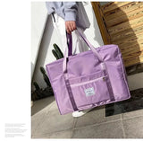 Travel Hand Bag, Nylon Waterproof Fitness Clothing Shoulder Bag, Large Capacity Folding Travel Bag, Luggage Bag For Moving House Business Trip Travel
