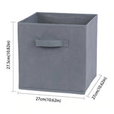 Foldable Cube Storage Box, Large Capacity Clothes Storage Basket