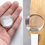Set Of 4 Child Safety Edge Protector, Transparent Anti Collision Angle Protection Cover, Baby Proofing Table Corner Guards