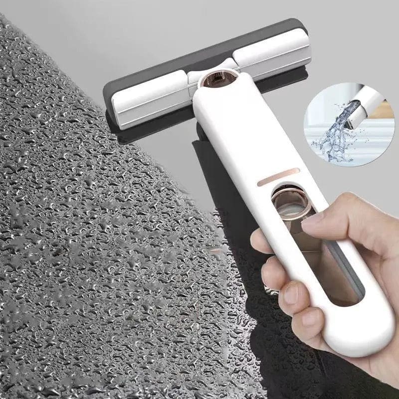 Mini Squeeze Mop, Multiuse Car Glass Window Washing Mop, Kitchen Bathroom Floor Cleaning Broom, Hand Washable Desktop Cleaning Mini Mop, Lazy Self Squeeze Mini Mop, Strong Absorbent Mop