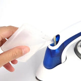 Travel Foldable Steam Iron, Electric Steam Iron For Clothes, Handheld Flat Iron For Home, Travel Use  Baseplate Steam Iron, Mini Portable Handheld Garment Iron, Traveling Clothes Steamer With 3 Gears Baseplate, Portable Compact Iron